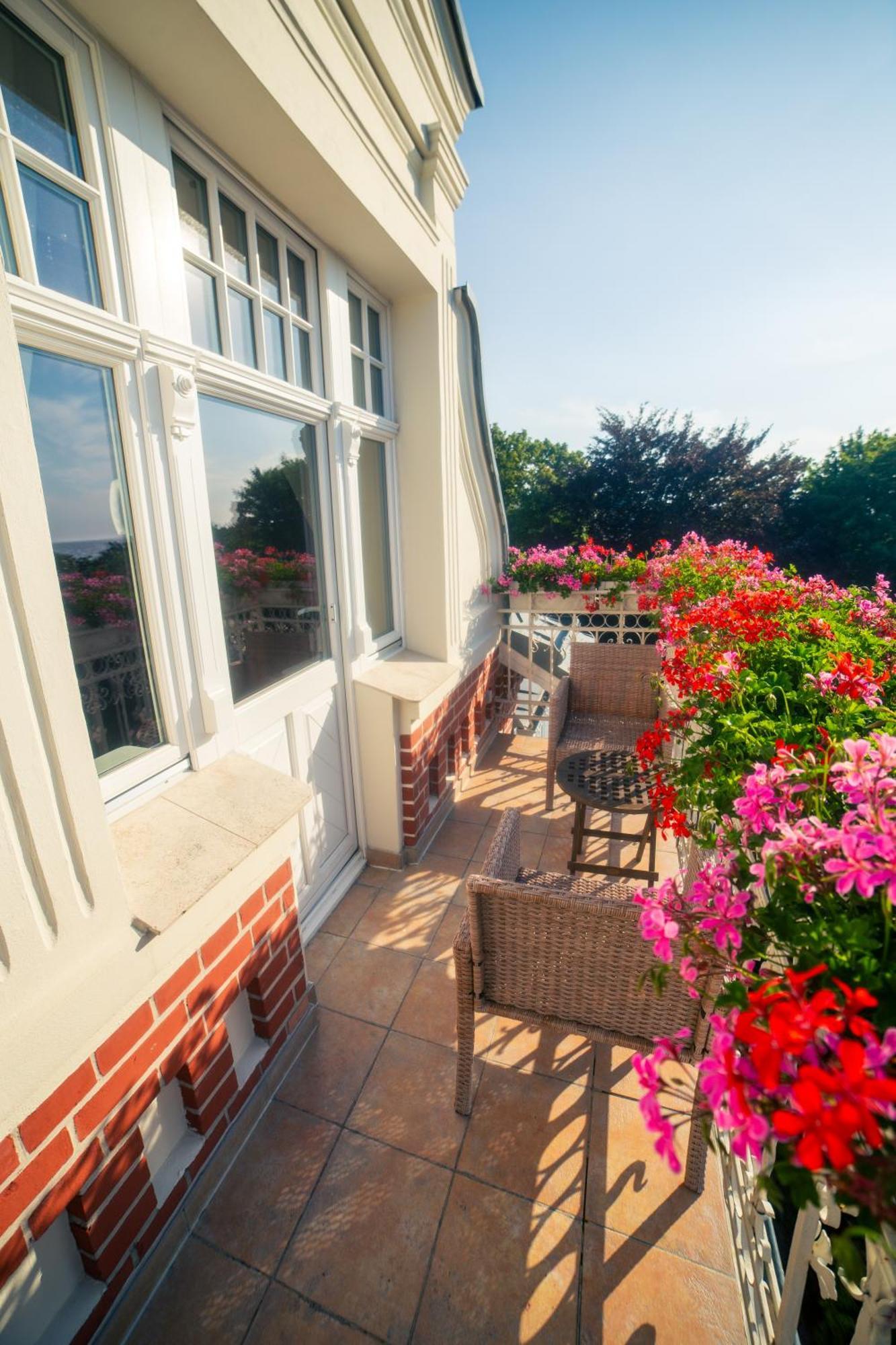 Deluxe Doppelzimmer mit Balkon und Meerblick